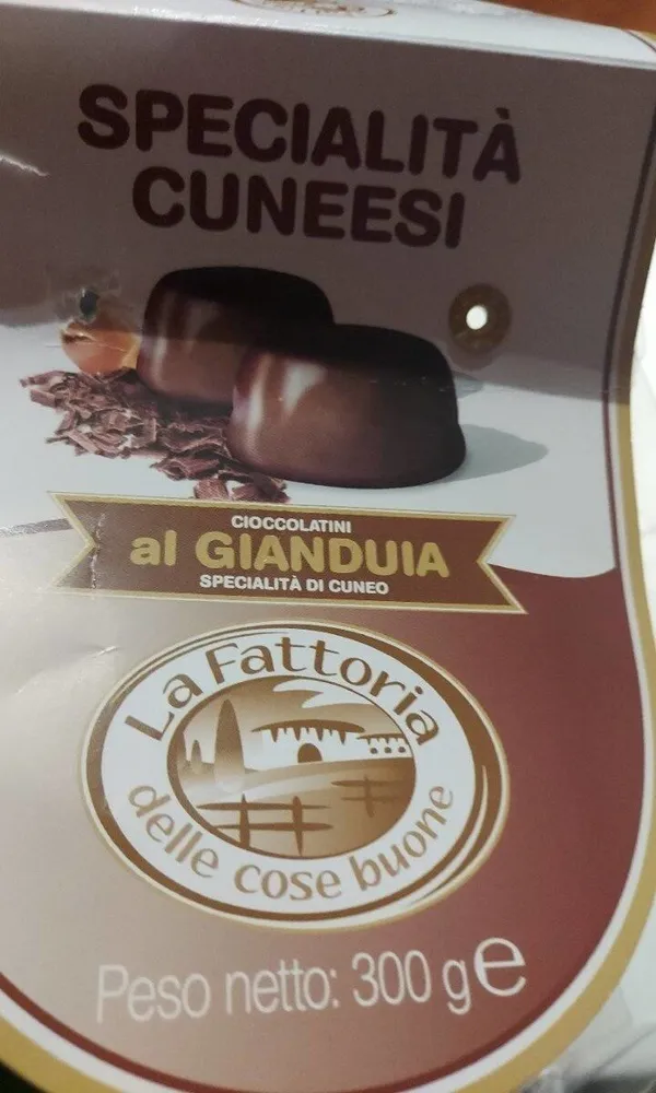 Specialità cuneesi al gianduia