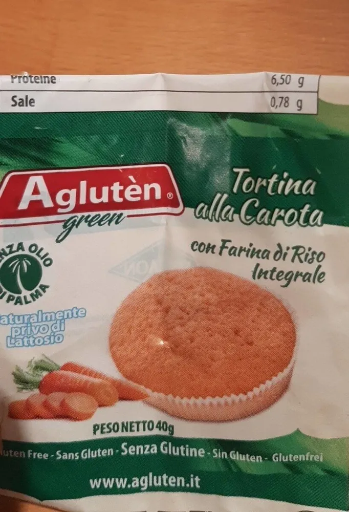 Tortina alla carota