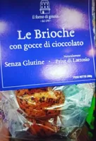 Le brioche con gocce di cioccolato