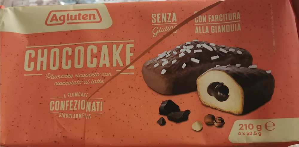 Agluten Chococake plumcake
