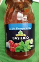 Sugo al basilico con olio extra vergine di oliva