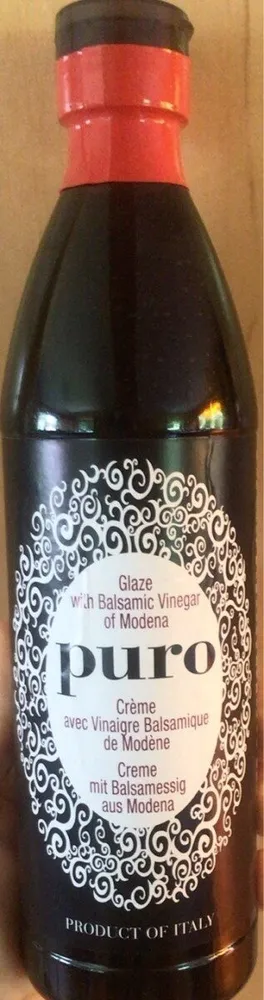 Crème avec Vinaigre Balsamique de Modène