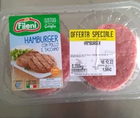 Hamburger pollo e tacchino