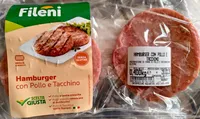 Hamburger con Pollo e Tacchino