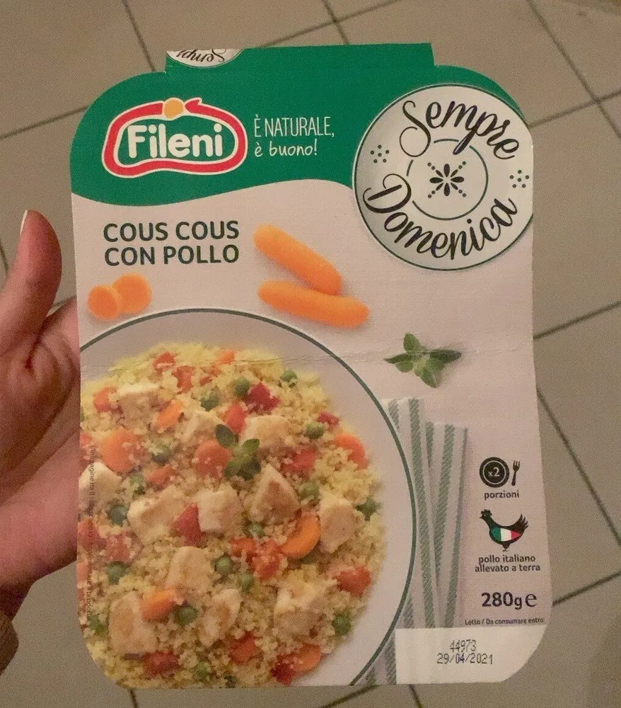 Cous cous con pollo