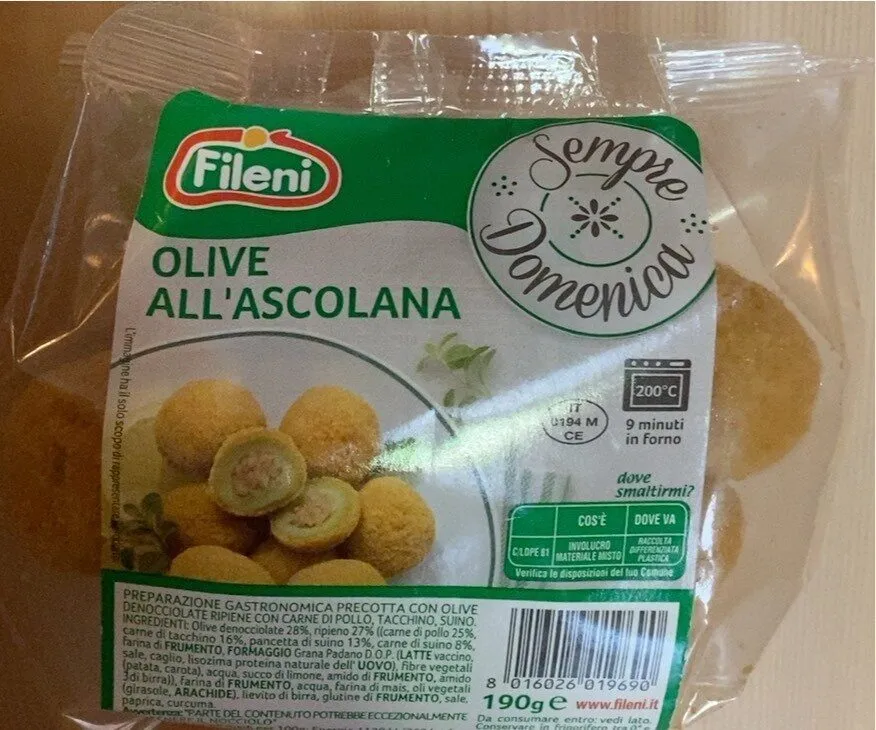 Olive All’ascolana, sempre domenica