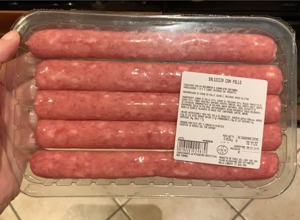 Salsiccia con pollo