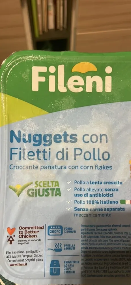 NUGGETS DI FILETTO DI POLLO