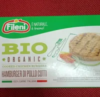 Hamburger di pollo cotti