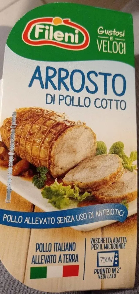 Arrosto di pollo cotto