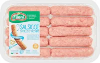 Salsicce di pollo e tacchino