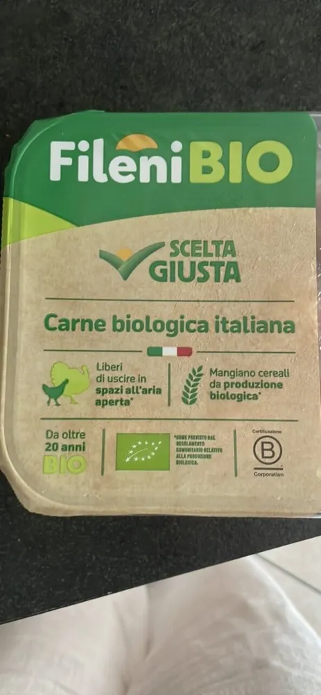 Bio polpette dIGPollo e tacchino biologiche