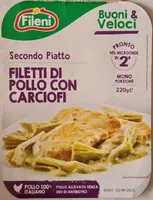 Filetto di pollo con carciofi