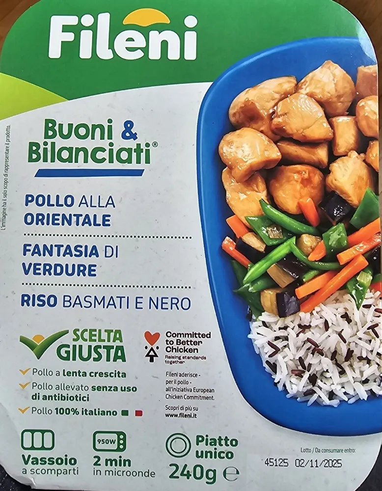 Pollo alla orientale