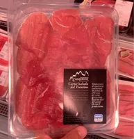 Carpaccio di carne salada del trentino