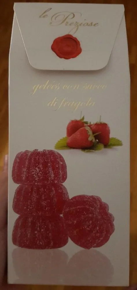 Erdbeergelee  Le Preziose - gelées con succo di fragola