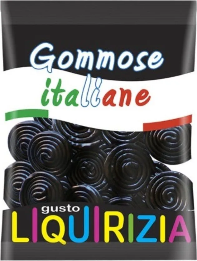 Rotelle di liquirizia