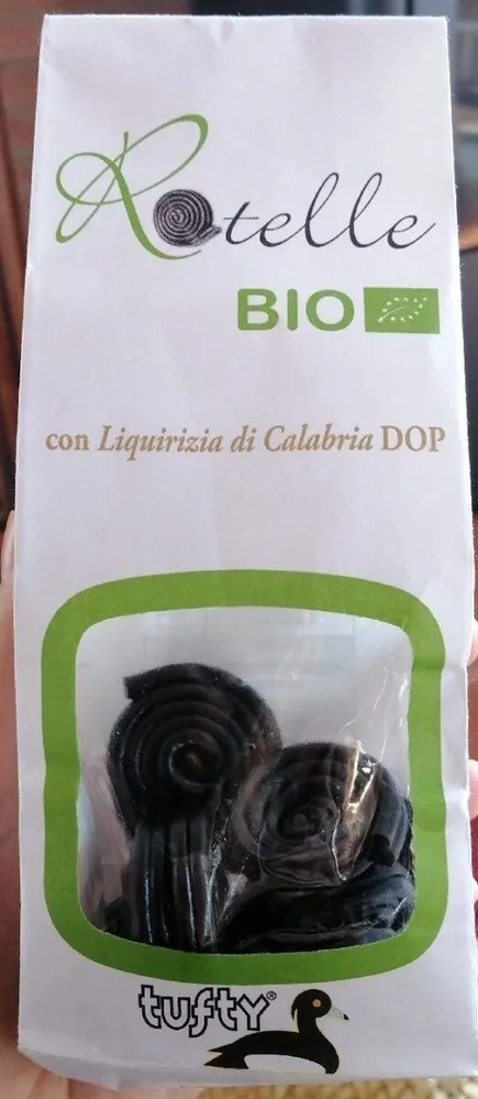 Rotelle bio con liquirizia di Calabria