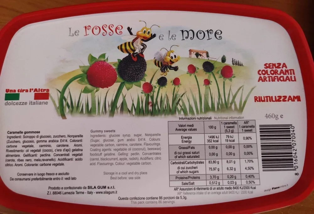 Le rosse e le more