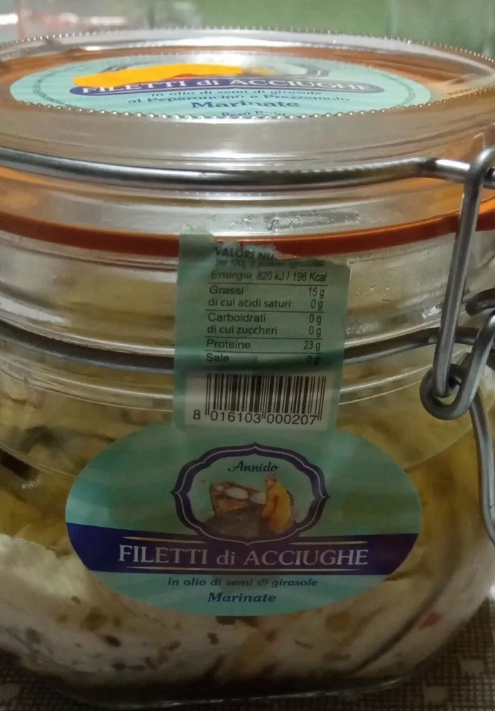 Filetti di Acciughe