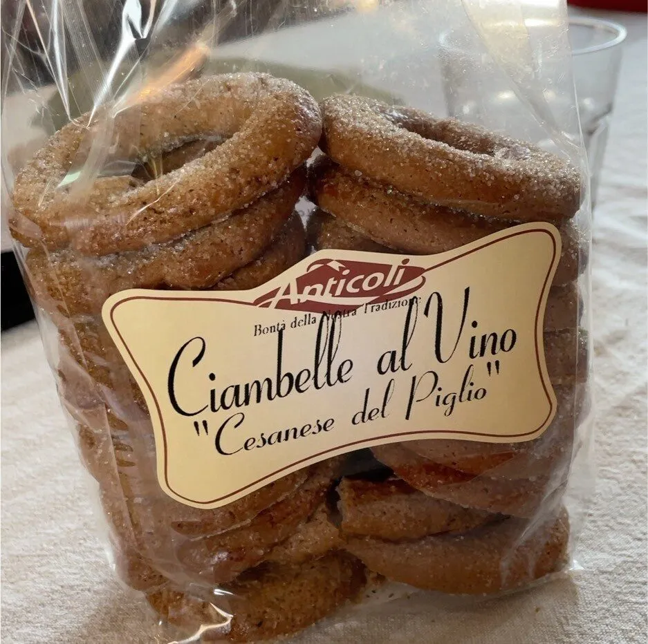 Ciambelle al vino cesanese del piglio