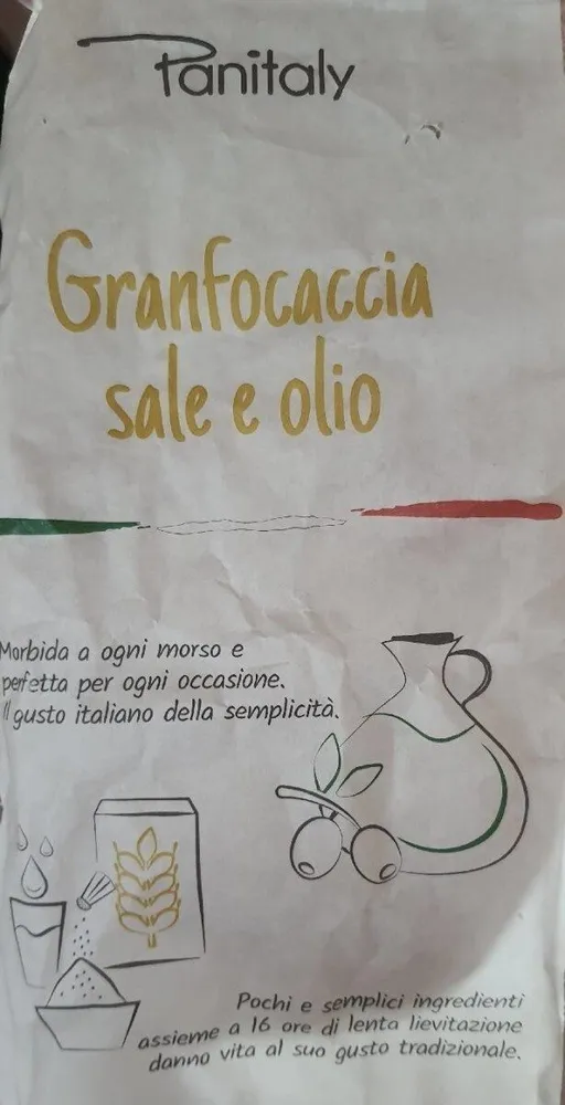Granfocaccia sale e olio