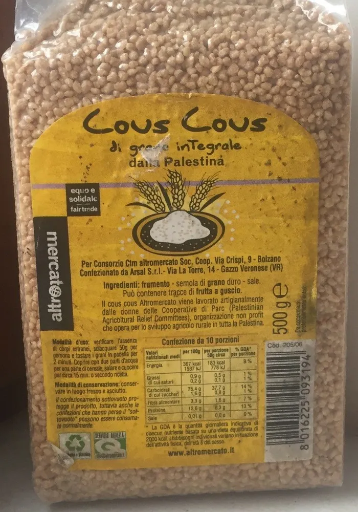 Couscous integrale