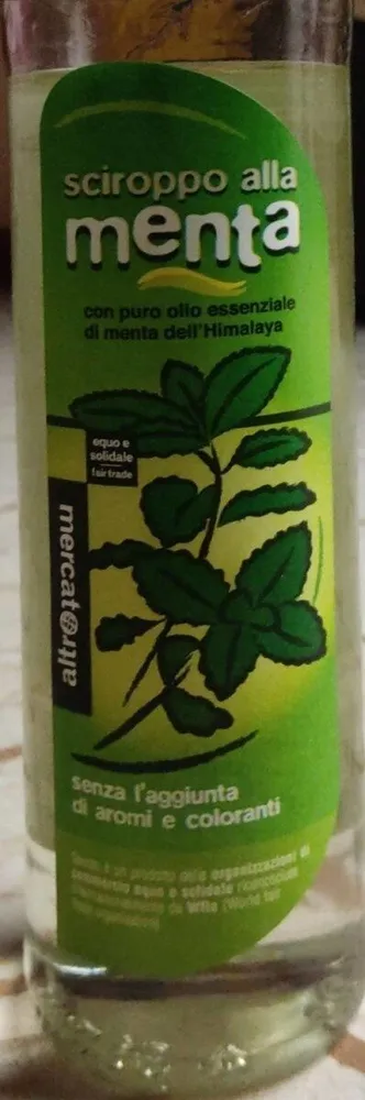 Sciroppo alla menta