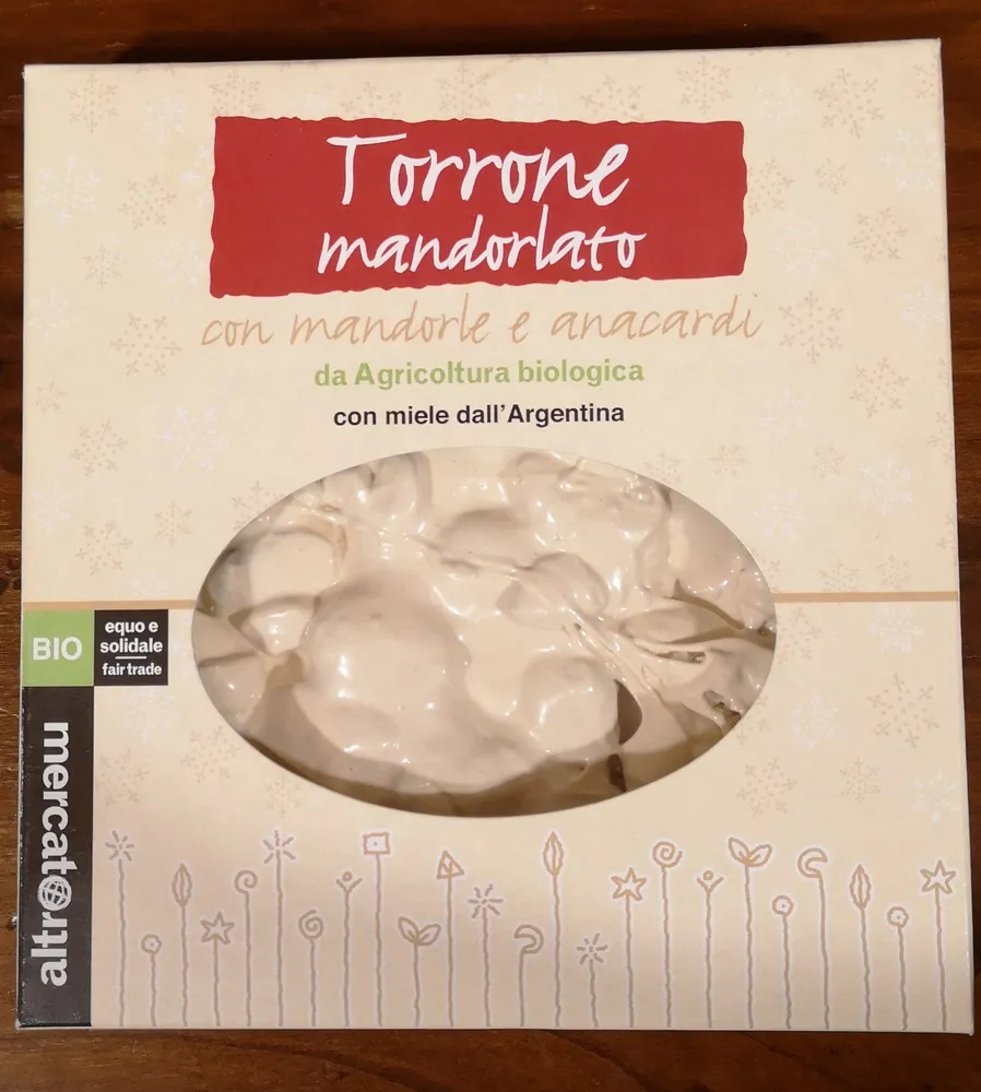 Torrone mandorlato