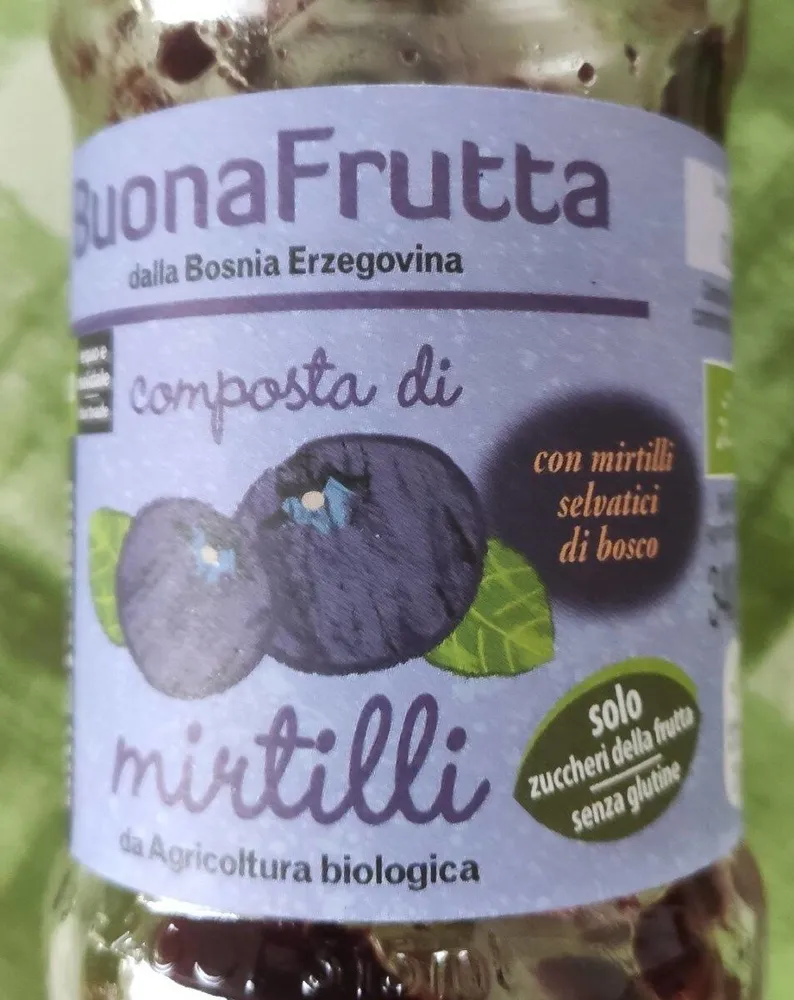 Composta di mirtilli