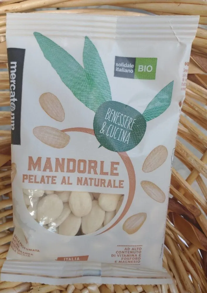 Mandorle pelate al naturale