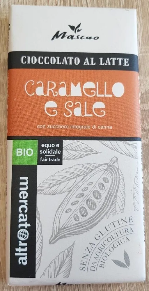 Chocolat au lait caramel beurre salé