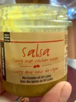 Salsa curry aux nois de cajou