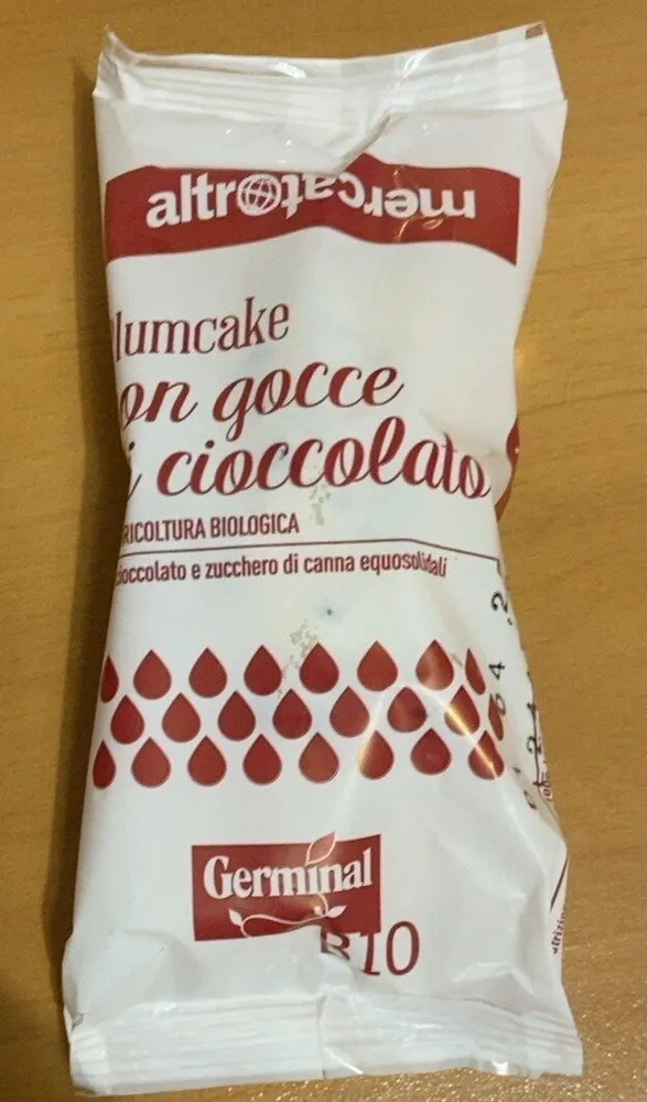Plumcake con gocce di cioccolato