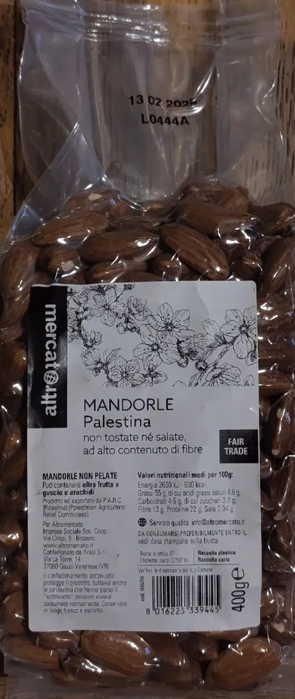 Mandorle Palestina
