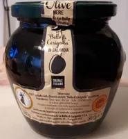 Olive Nere D.O.P. "Bella di Cerignola" in salamoia
