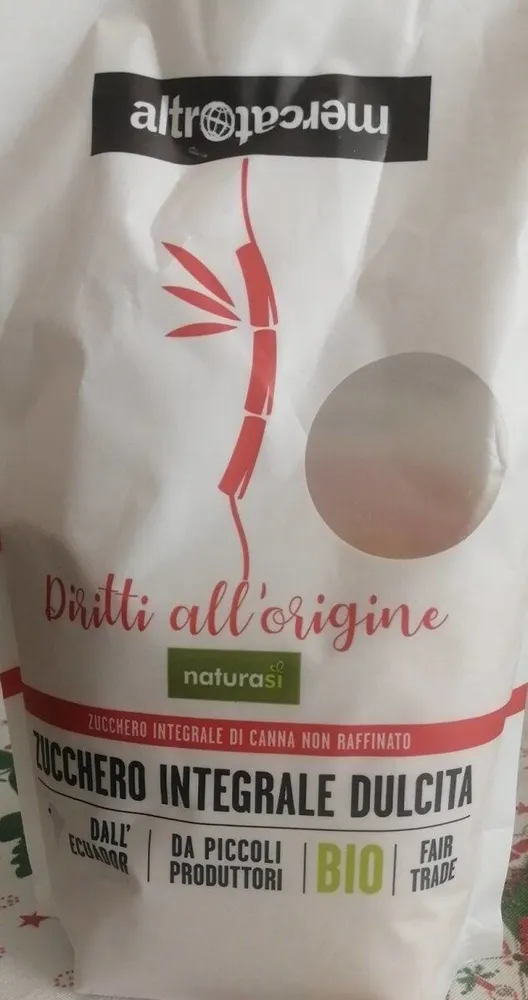 Zucchero integrale dulcata