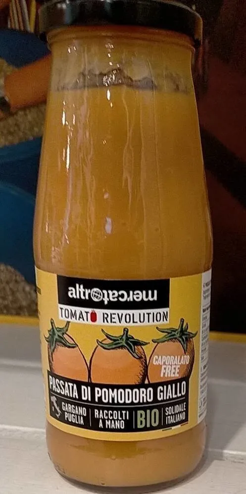 Passata di pomodoro giallo