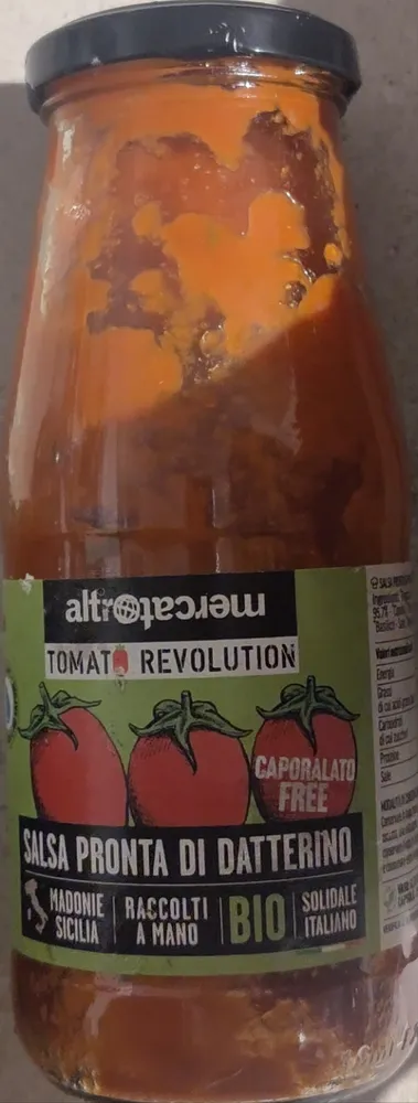 salsa pronta di datterino bio