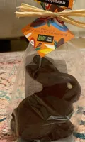 Coniglio di cioccolato fondente