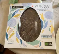 Cioccolato fondente con granella di fave di cacao