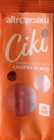 Ciki praline al cioccolato e crispies di riso