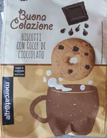 Biscotti con gocce di cioccolato