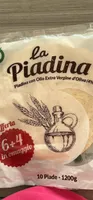 Piadina sottile con olio d'oliva