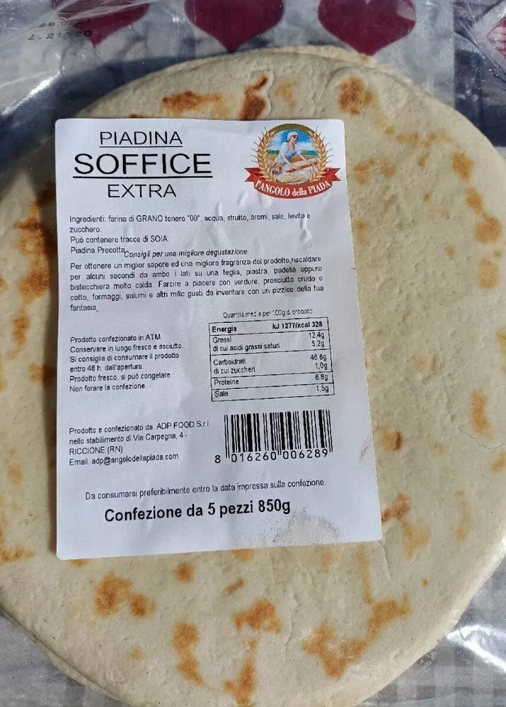 Piadina soffice extra