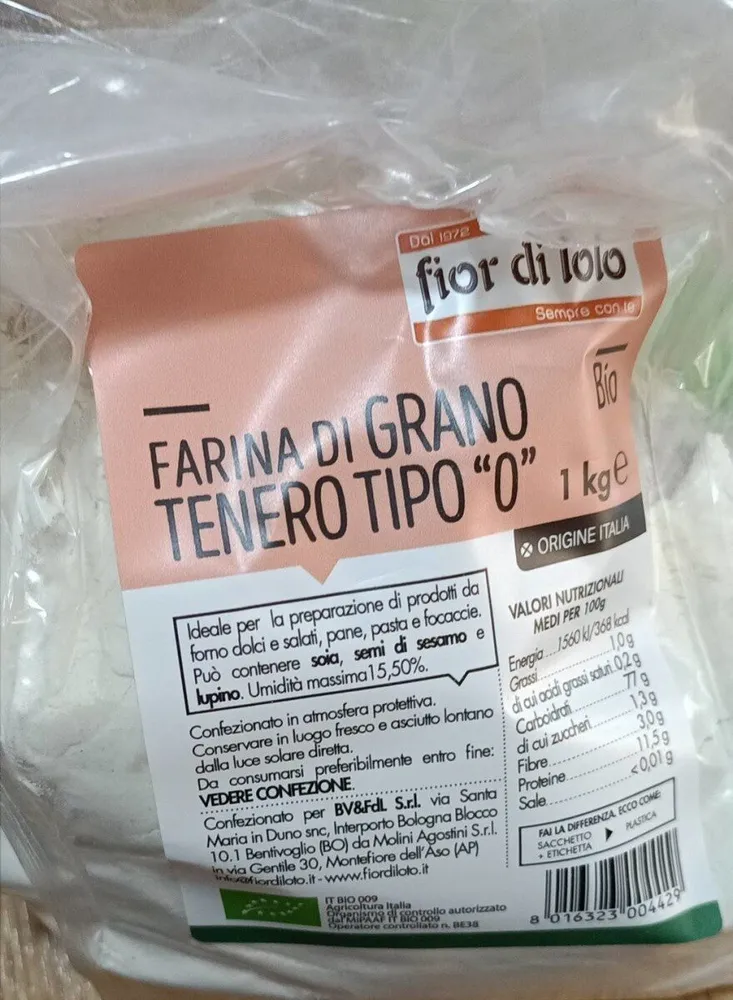 Farina di grano tenero tipo0