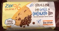 Frollini con goccie di cioccolato