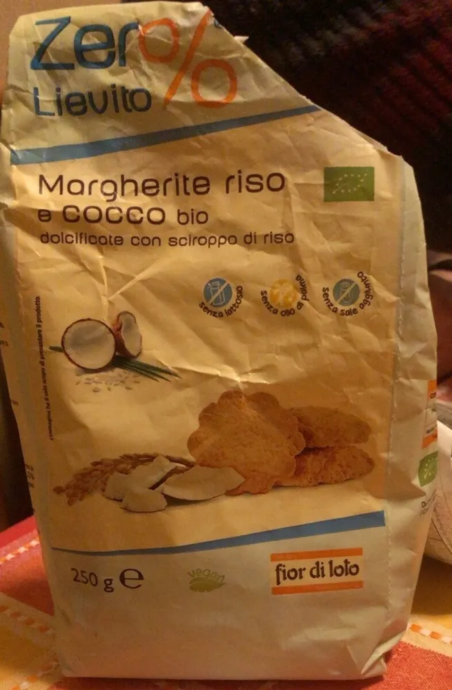 Margherite riso e cocco bio