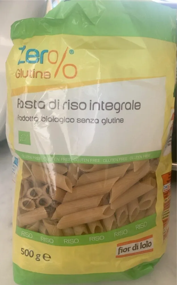 Pasta di riso integrale