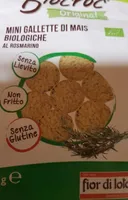 MINI GALLETTE DI MAIS BIOLOGICHE